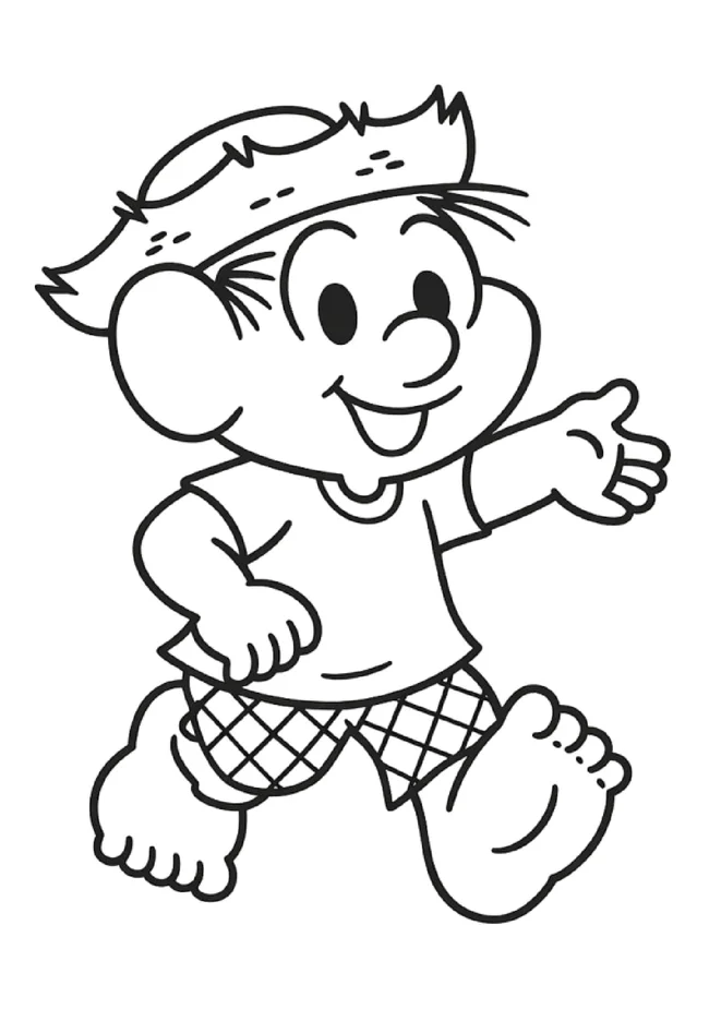 Desenhos da turma da monica para imprimir e colorir para imprimir e colorir - imagem 5
